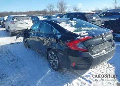 2016 Honda Civic Ex-T from USA, damaged, VIN 19XFC1F33GE045279